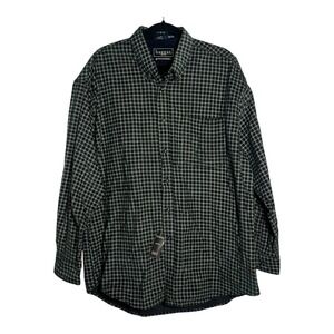 Haggar‎ NWT Generations Mens XL Plaid Button Down Long Sleeve Shirt Button Up